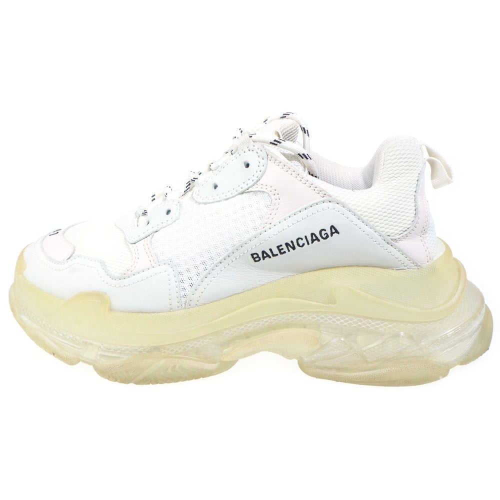 BALENCIAGA(バレンシアガ) TRIPLE S CLEAR SOLE TRAINER トリプルS クリアソール トレーナー ダッドスニーカー ホワイト 541624