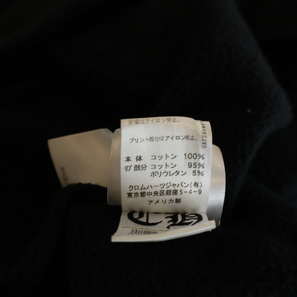 CHROME HEARTS(クロムハーツ) 東京限定 両面プリント ホースシュー プルオーバーパーカー ブラック