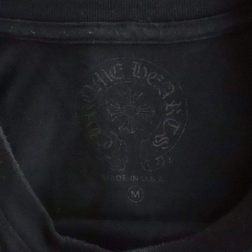 CHROME HEARTS(クロムハーツ) VINE DAGGER Tee バックヴァインダガー 半袖Tシャツ カットソー ブラック/レッド