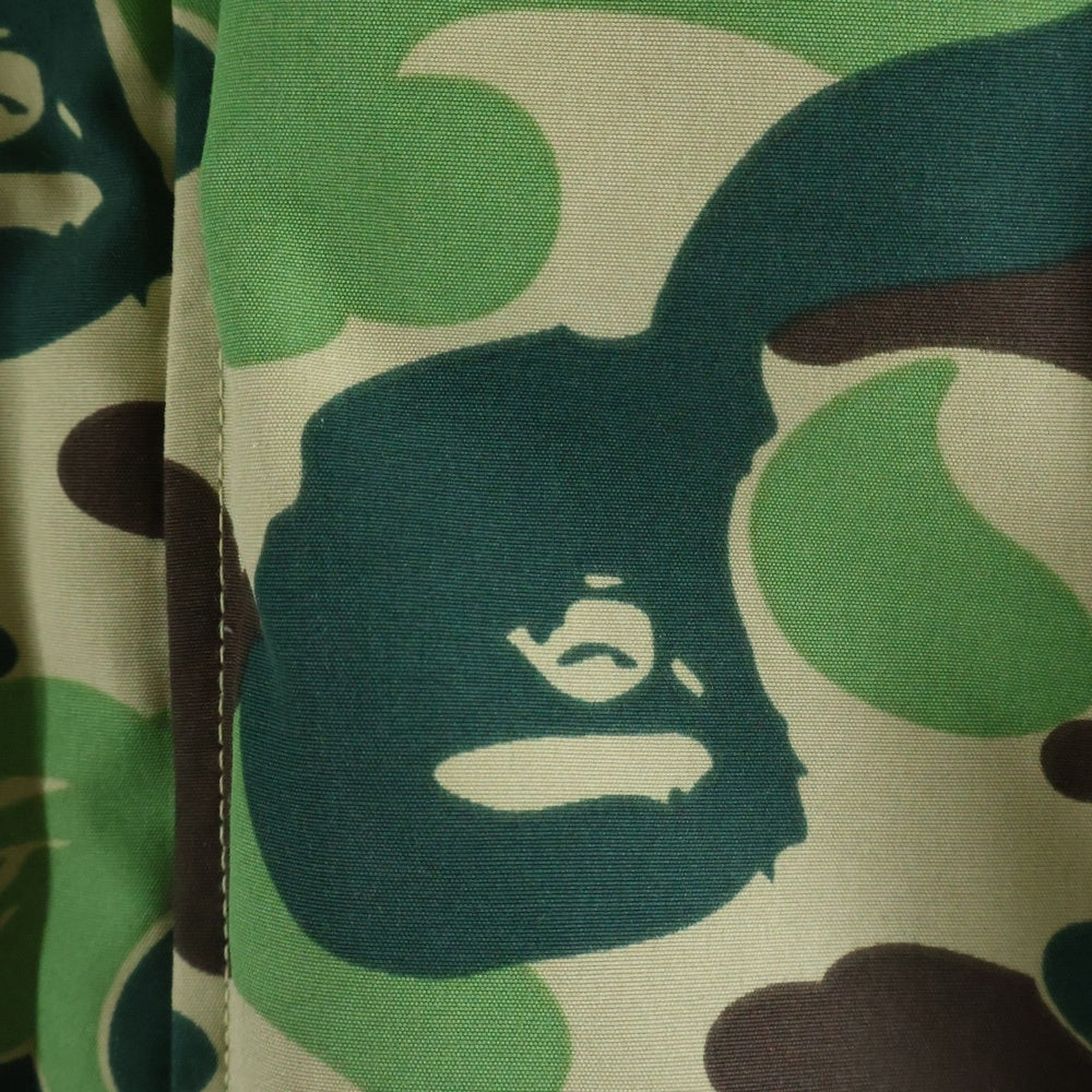 CANADA GOOSE(カナダグース) 21AW ×A BATHING APE CHILLIWACK BOMBER ×ア ベイシング エイプ チリワック ボンバー ダウンジャケット グリーンカモ 7999MBC
