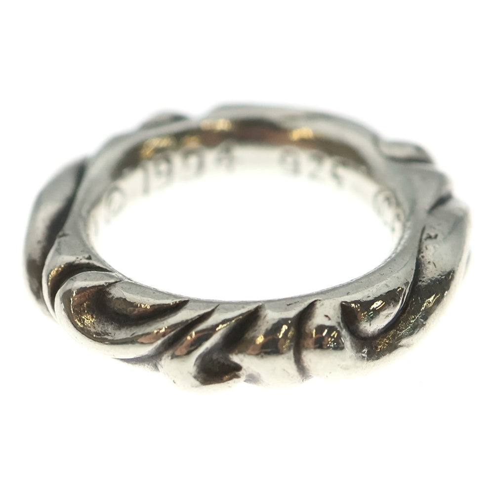 CHROME HEARTS(クロムハーツ) SCRL BAND スクロールバンド リング シルバー BCA351