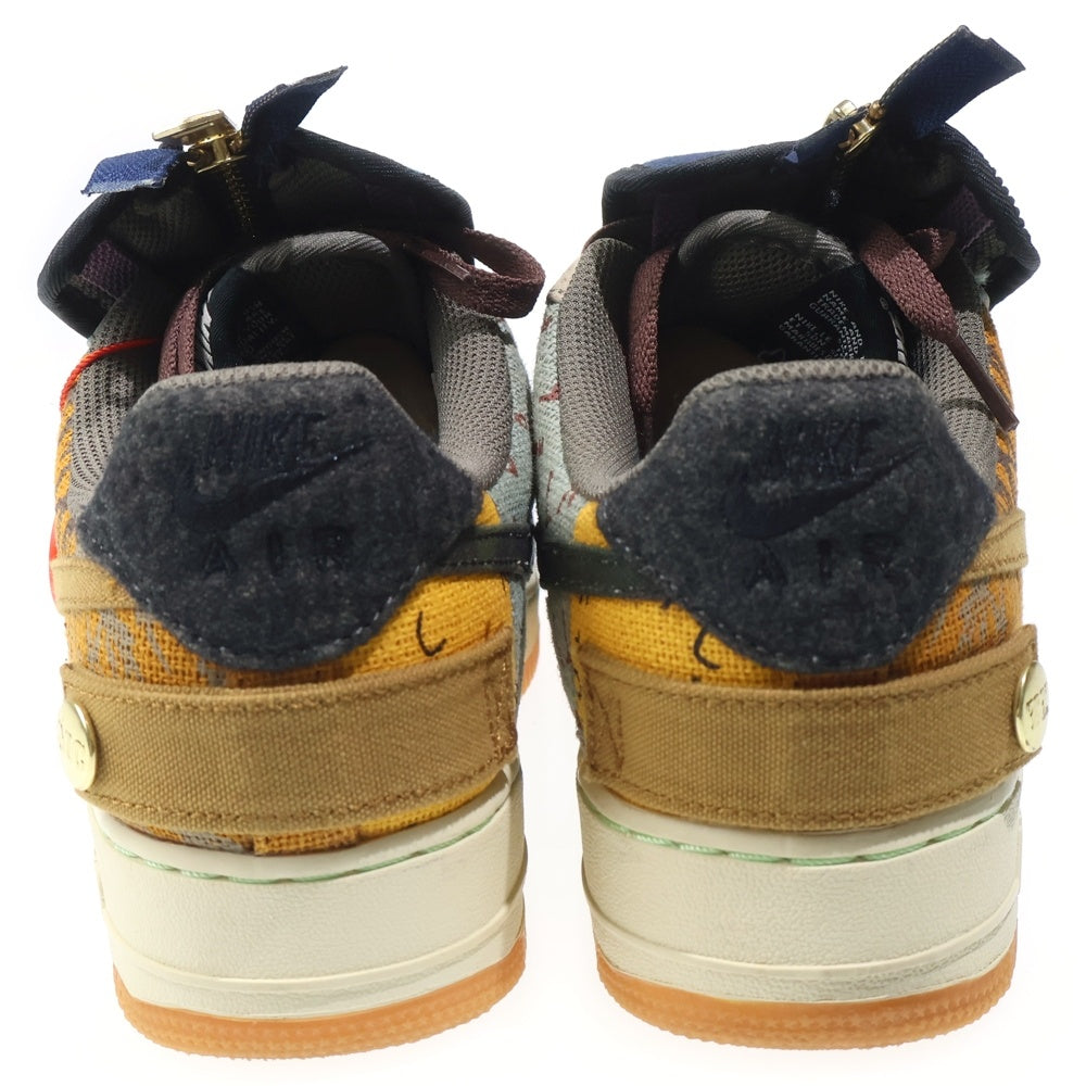 NIKE(ナイキ) ×TRAVIS SCOTT AIR FORCE 1 LOW CACTUS JACK トラヴィススコット エアフォース1 カクタスジャック ローカットスニーカー マルチ US9/27cm CN2405‐900