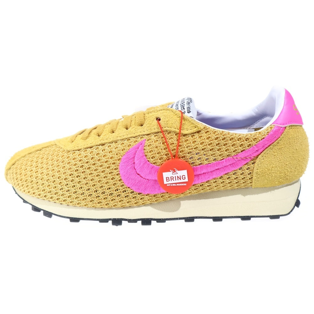 NIKE(ナイキ) ×STUSSY LD-1000 Sanded Gold and Laser Fuchsia ステューシー サンデッドゴールド アンド レーザーフューシャ ローカットスニーカー FQ5369-700