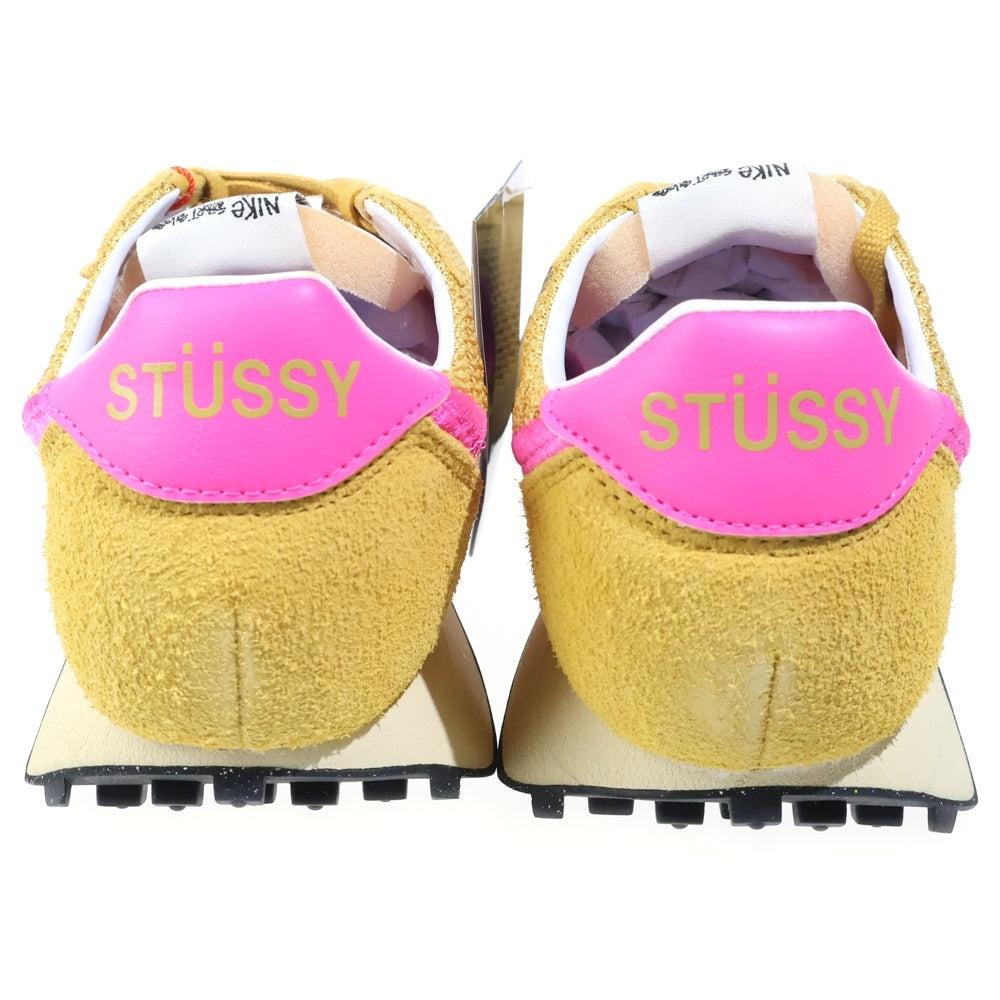 NIKE(ナイキ) ×STUSSY LD-1000 Sanded Gold and Laser Fuchsia ステューシー サンデッドゴールド アンド レーザーフューシャ ローカットスニーカー FQ5369-700