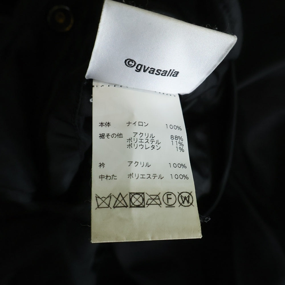 VETEMENTS(ヴェトモン) ×ALPHA BOMBER MA-1 リバーシブル ボンバージャケット ブラック/ネイビー MIL-J-82790J