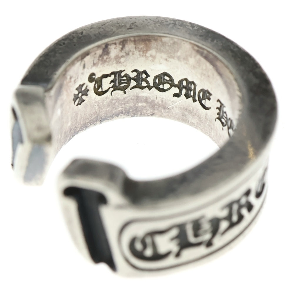 CHROME HEARTS(クロムハーツ) LG SCROLL LABEL ラージスクロールラベル リング シルバーBCA383