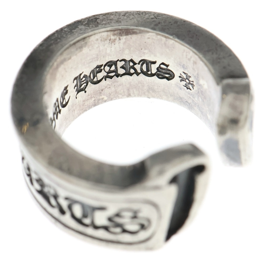 CHROME HEARTS(クロムハーツ) LG SCROLL LABEL ラージスクロールラベル リング シルバーBCA383