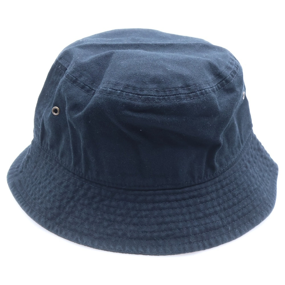 R13(アールサーティーン) ロゴ エンブロイダリー バケットハット 帽子 ブラック R13AW014-A001