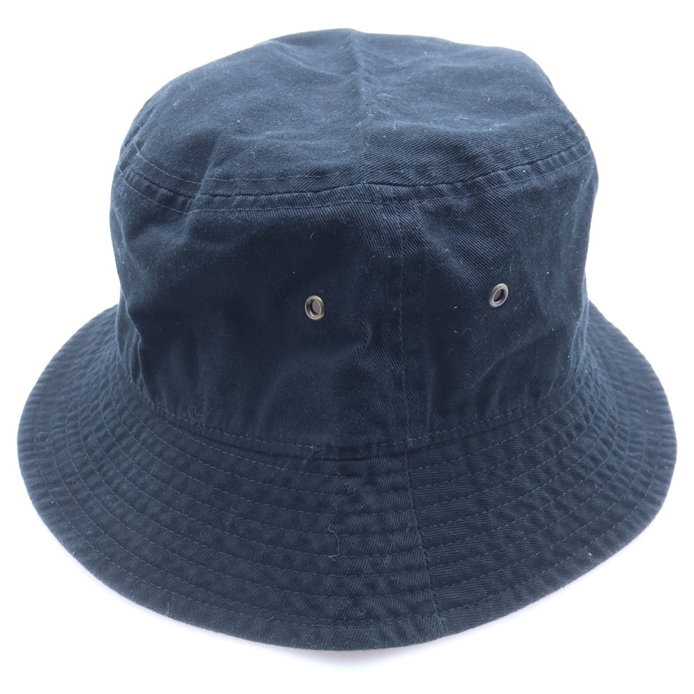 R13(アールサーティーン) ロゴ エンブロイダリー バケットハット 帽子 ブラック R13AW014-A001