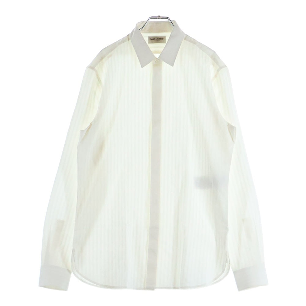 SAINT LAURENT PARIS(サンローランパリ) 22SS ストライプ コットン長袖