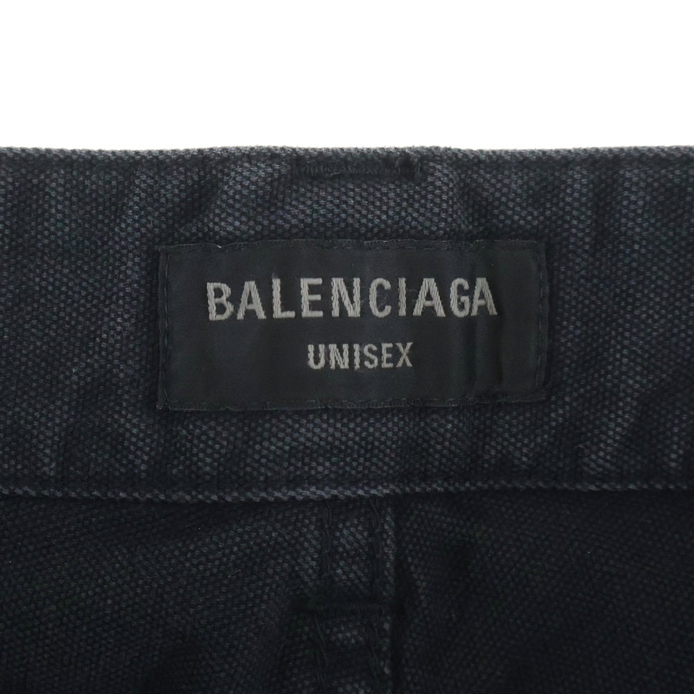 BALENCIAGA(バレンシアガ) 24SS ルチポケットスケーターロングパンツ ブラック 746491 TLP06