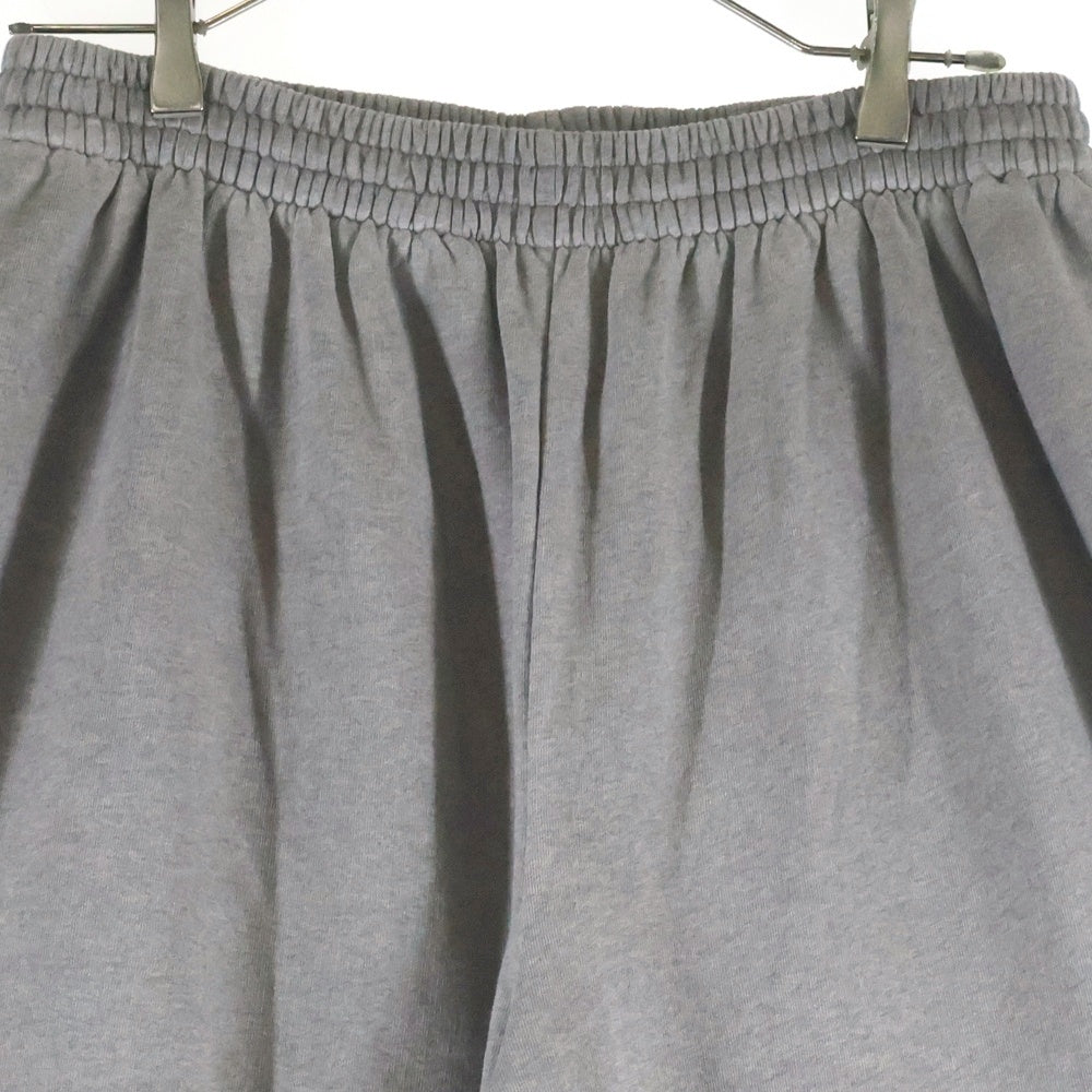BALENCIAGA(バレンシアガ) 23AW PATCHED SWEAT PANT スウェット切り替えオーバーデニムパンツ 745264 TNW01 グレー/インディゴ