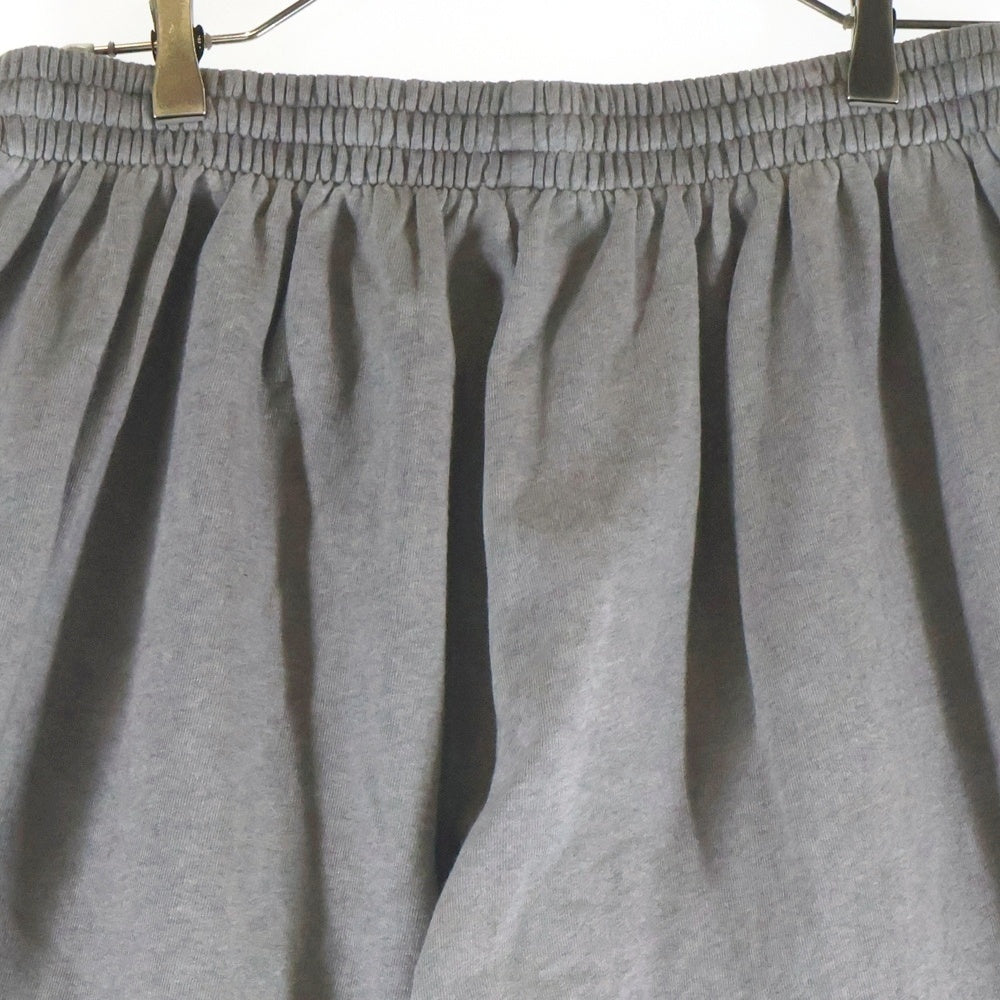 BALENCIAGA(バレンシアガ) 23AW PATCHED SWEAT PANT スウェット切り替えオーバーデニムパンツ 745264 TNW01 グレー/インディゴ