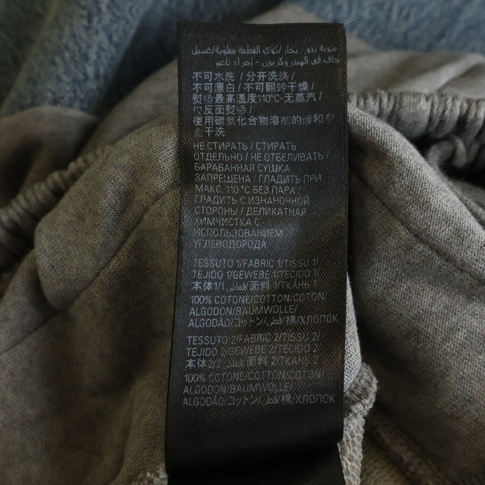 BALENCIAGA(バレンシアガ) 23AW PATCHED SWEAT PANT スウェット切り替えオーバーデニムパンツ 745264 TNW01 グレー/インディゴ