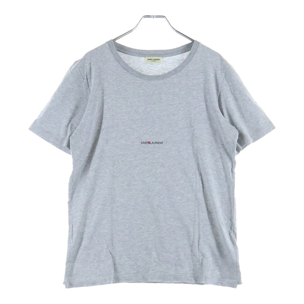 SAINT LAURENT PARIS(サンローランパリ) 19SS ロゴ 半袖Tシャツ カットソー ブラック 464572 YB2DQ