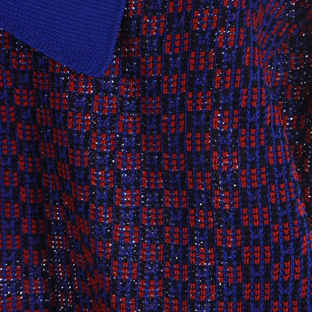 Wales Bonner(ウェールズ ボナー) 総柄 ポリエステル 長袖シャツ パープル 52-03-42-03038