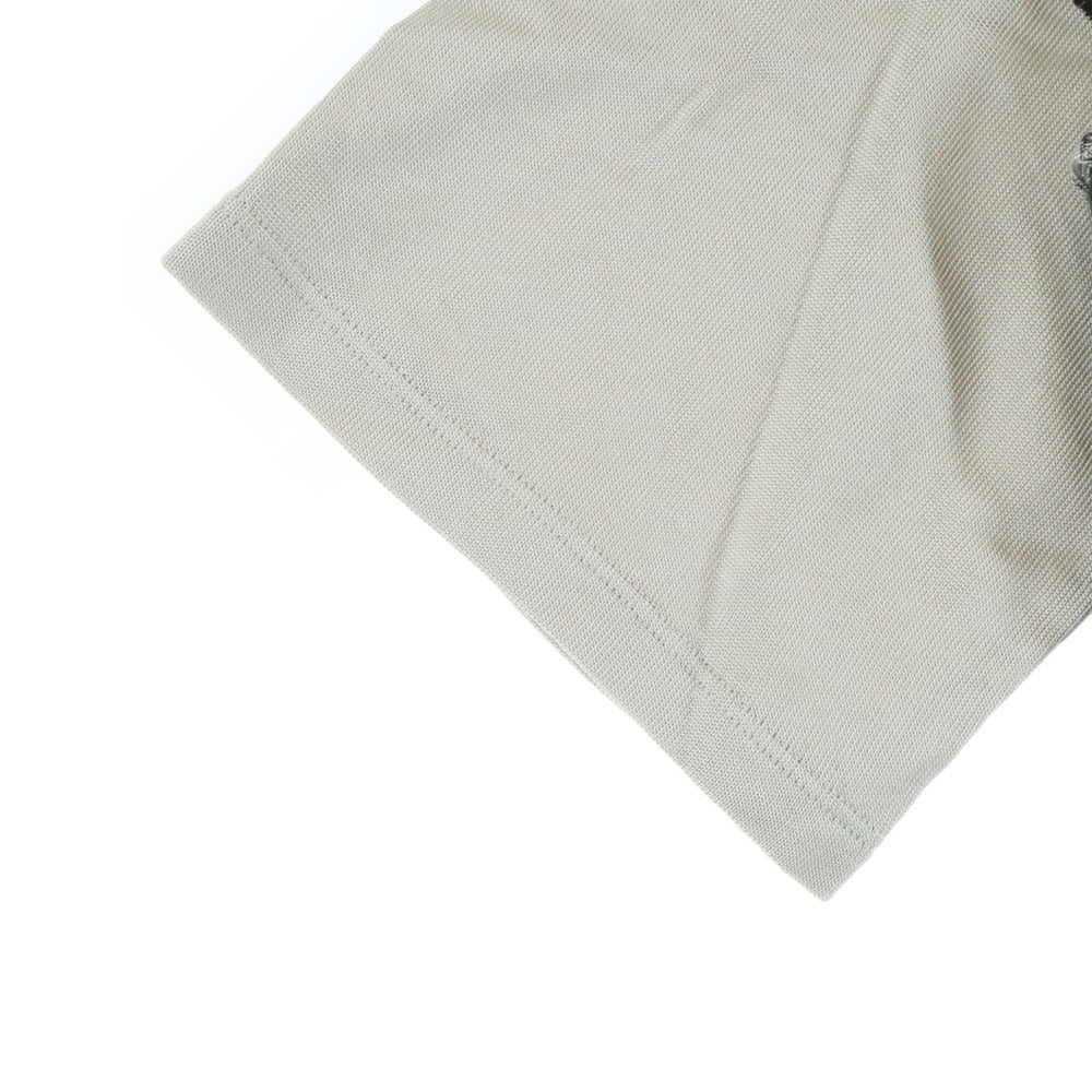 SAINT LAURENT PARIS(サンローランパリ) 23SS Rive Gauche Raglan T-shirt フロントプリント ラグラン Tシャツカットソー グリーン 710826 Y36XT