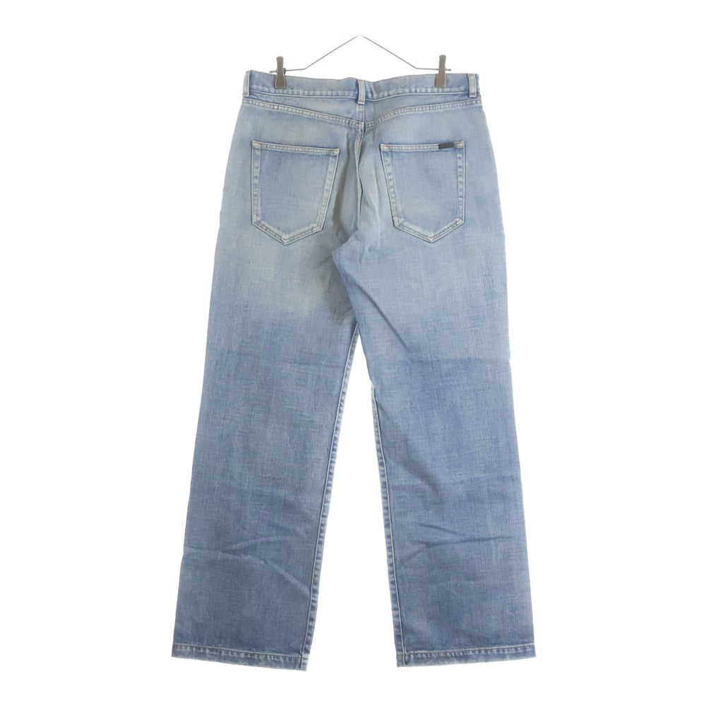 SAINT LAURENT PARIS(サンローランパリ) 23SS High Waist Straight Denim Pants ハイウェスト ストレート デニムパンツ 706567 Y11MA