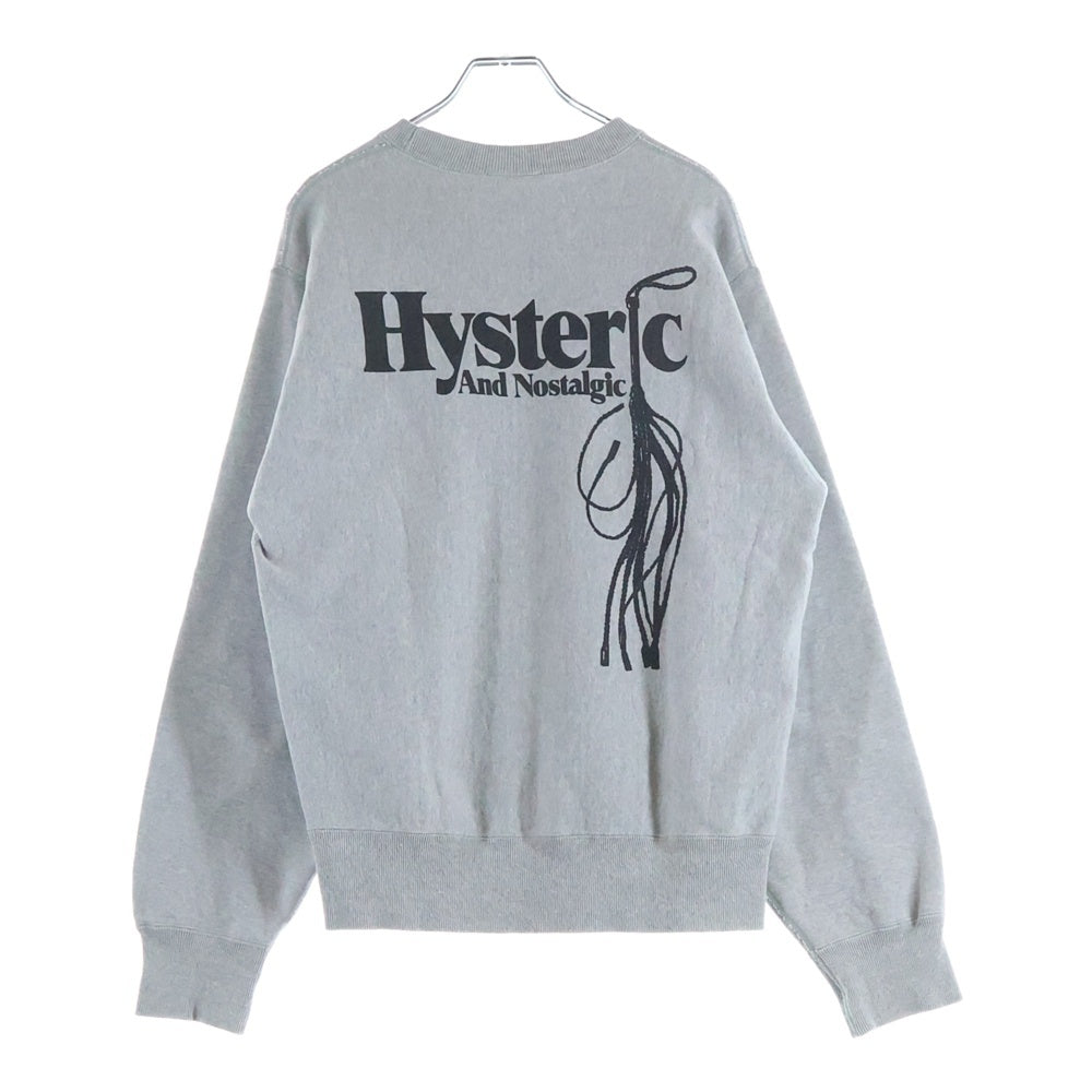 HYSTERIC GLAMOUR(ヒステリックグラマー) フロントロゴ刺繍 スウェット