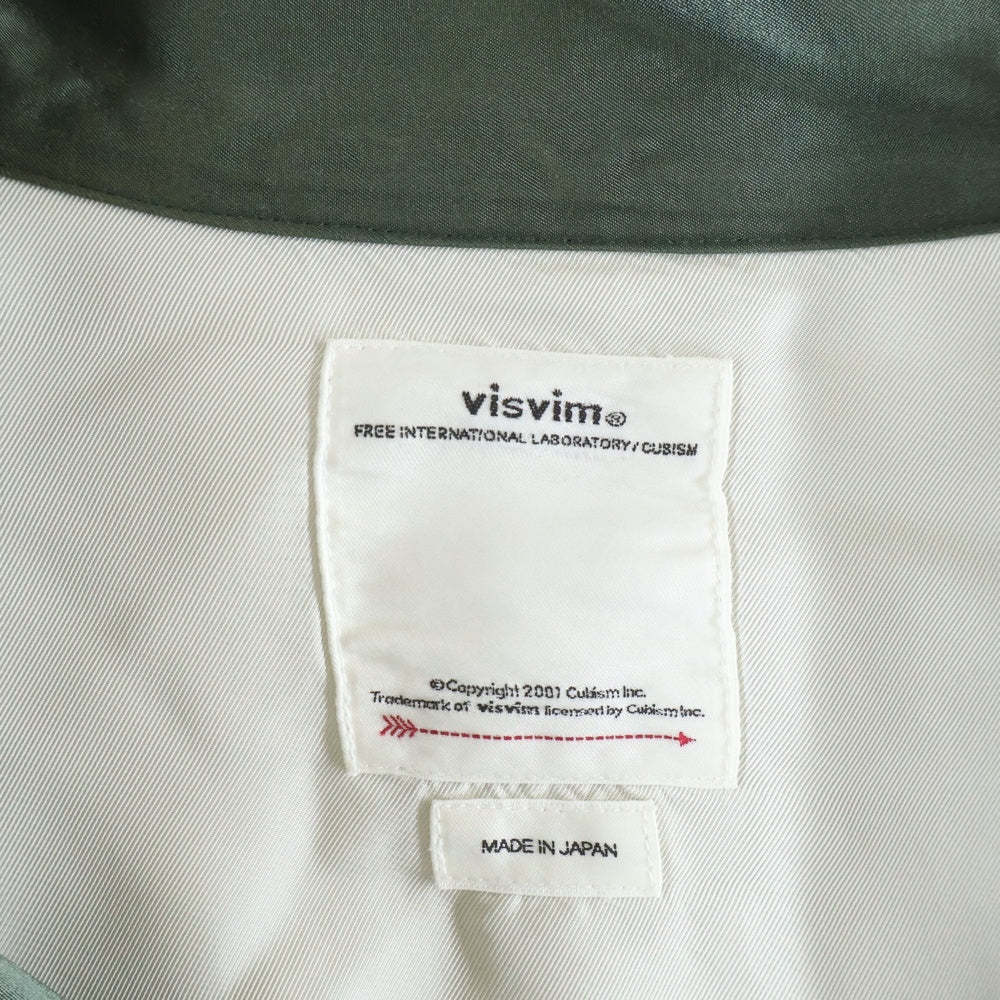 VISVIM(ヴィスヴィム) 21SS スーベニアジャケット グリーン 0121105013022