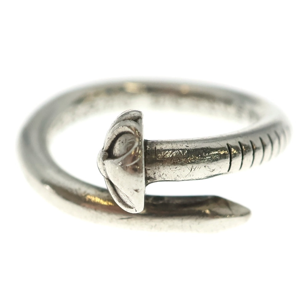 CHROME HEARTS(クロムハーツ) NAIL CRSBALL ネイル クロスボール リング シルバー BCA349