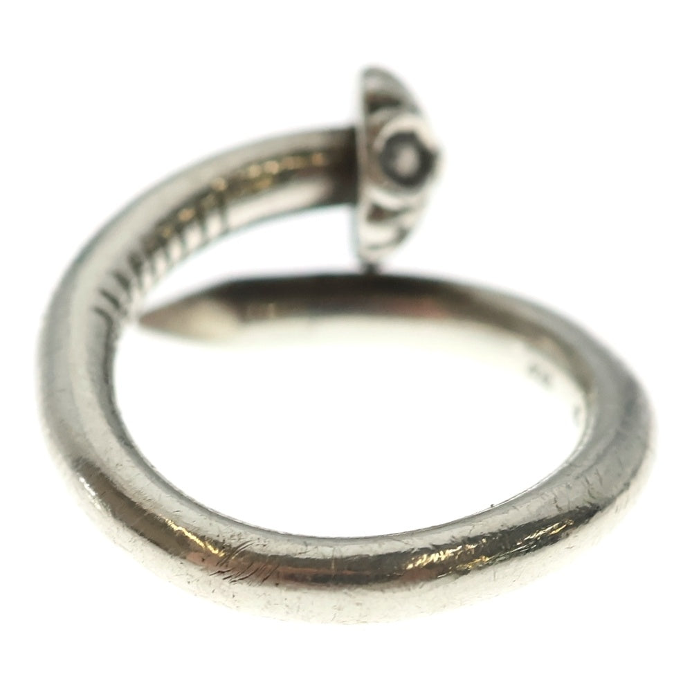 CHROME HEARTS(クロムハーツ) NAIL CRSBALL ネイル クロスボール リング シルバー BCA349