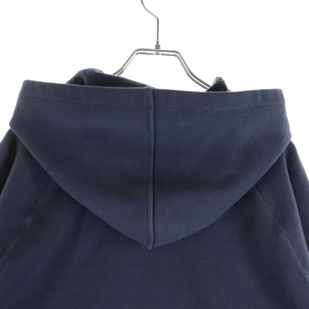 CHROME HEARTS(クロムハーツ) GRP Y NOT Raglan Pullover Hoodie ワイノット クロスパッチ プルオーバーパーカー フーディー ネイビー/レッド