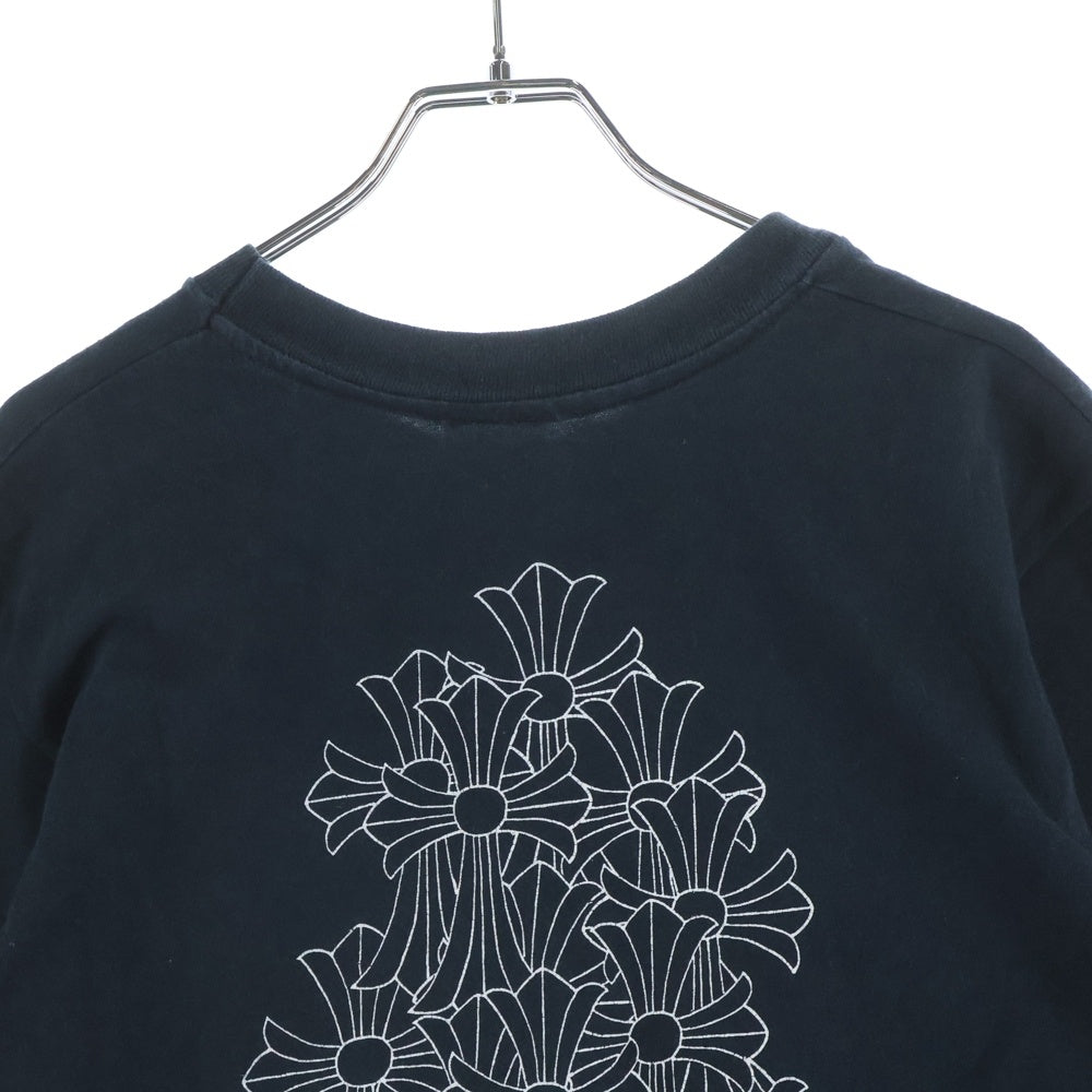 CHROME HEARTS(クロムハーツ) OLD バックセメタリープリント 半袖ポケットTシャツ カットソー ブラック