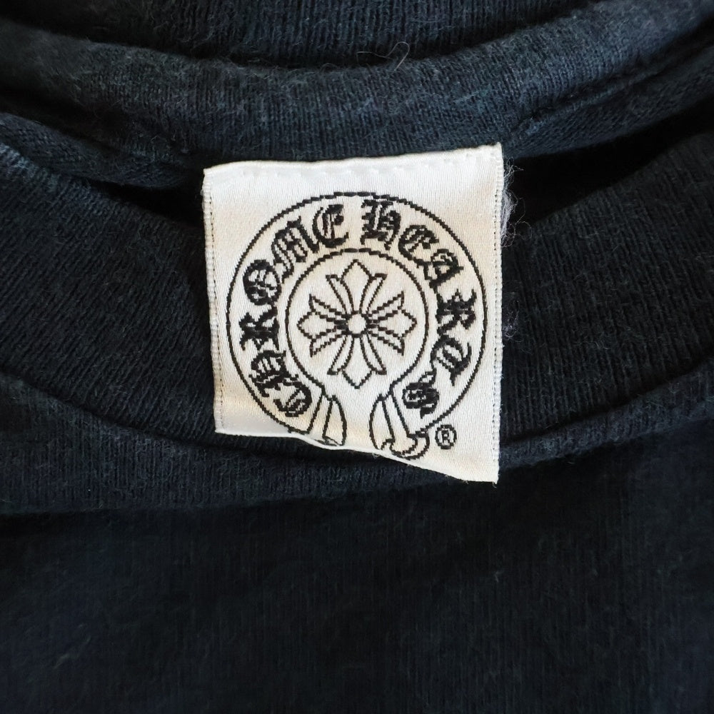 CHROME HEARTS(クロムハーツ) OLD バックセメタリープリント 半袖ポケットTシャツ カットソー ブラック
