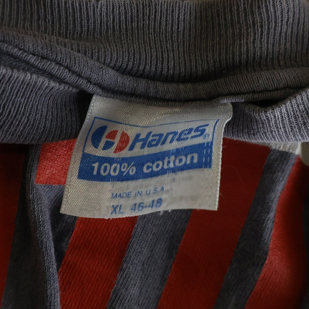 VINTAGE(ヴィンテージ) 90s TONE ROC トーンロック 両面プリント 半袖Tシャツカットソー グレー