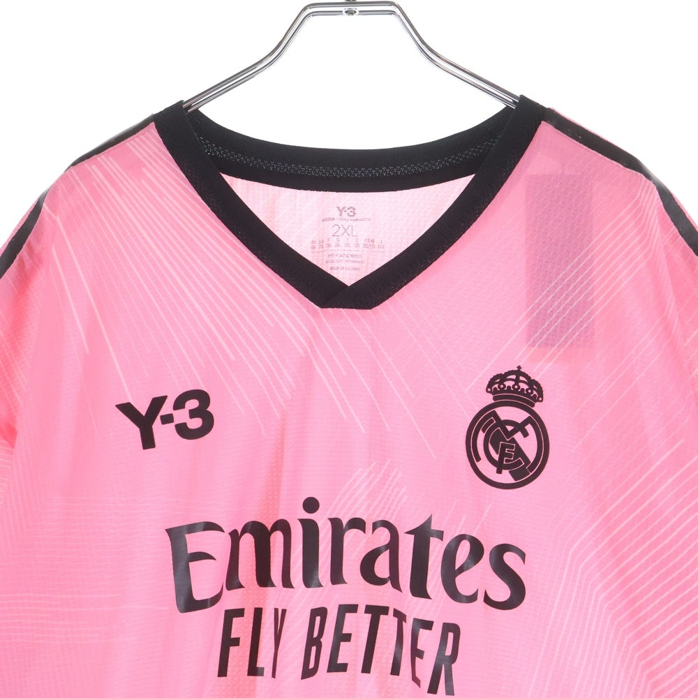 Y-3(ワイスリー) ×REAL MADRID JERSE ユニフォーム ピンク HI3984