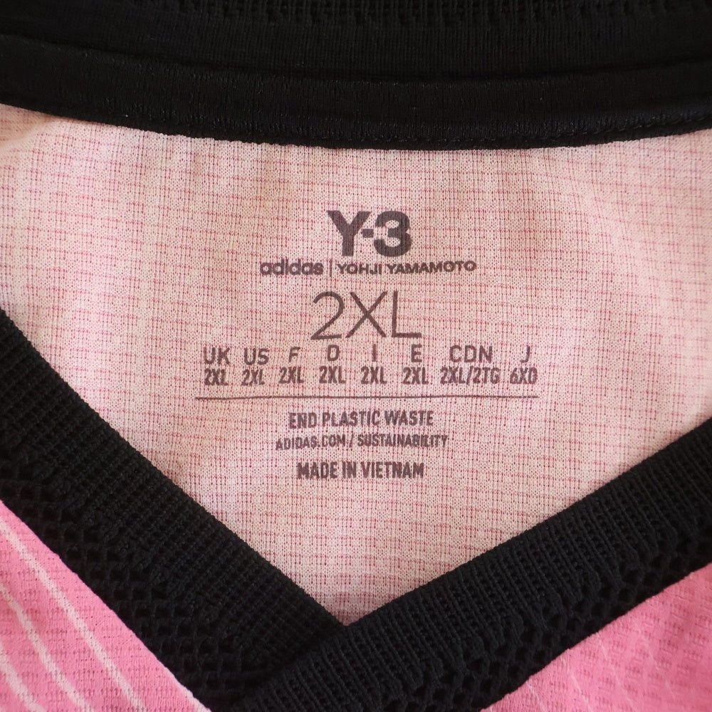 Y-3(ワイスリー) ×REAL MADRID JERSE ユニフォーム ピンク HI3984