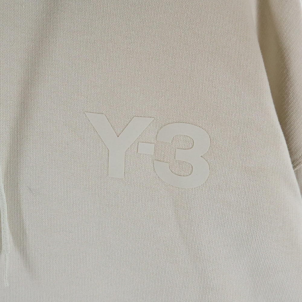 Y-3(ワイスリー) CLASSIC CHEST LOGO HOODIE クラシック ロゴ プルオーバーパーカー ベージュ GK4493