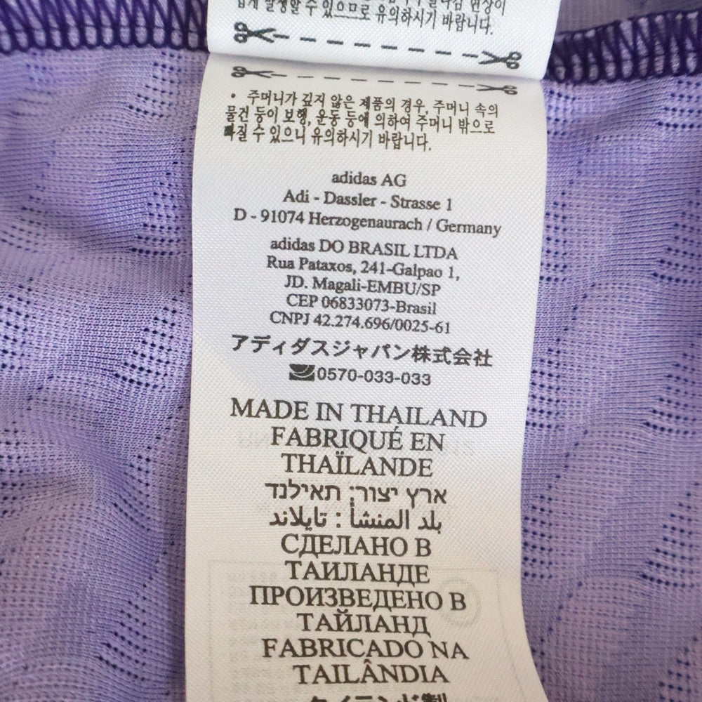 Y-3(ワイスリー) ×REAL MADRID 23-24 JERSE ユニフォーム ゲームシャツ IU0035 パープル