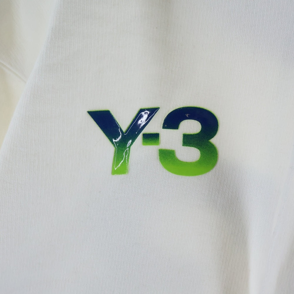 Y-3(ワイスリー) 22AW ×PALACE Logo Hoodie ×パレス ロゴフーディー プルオーバーパーカー HT3754 ホワイト