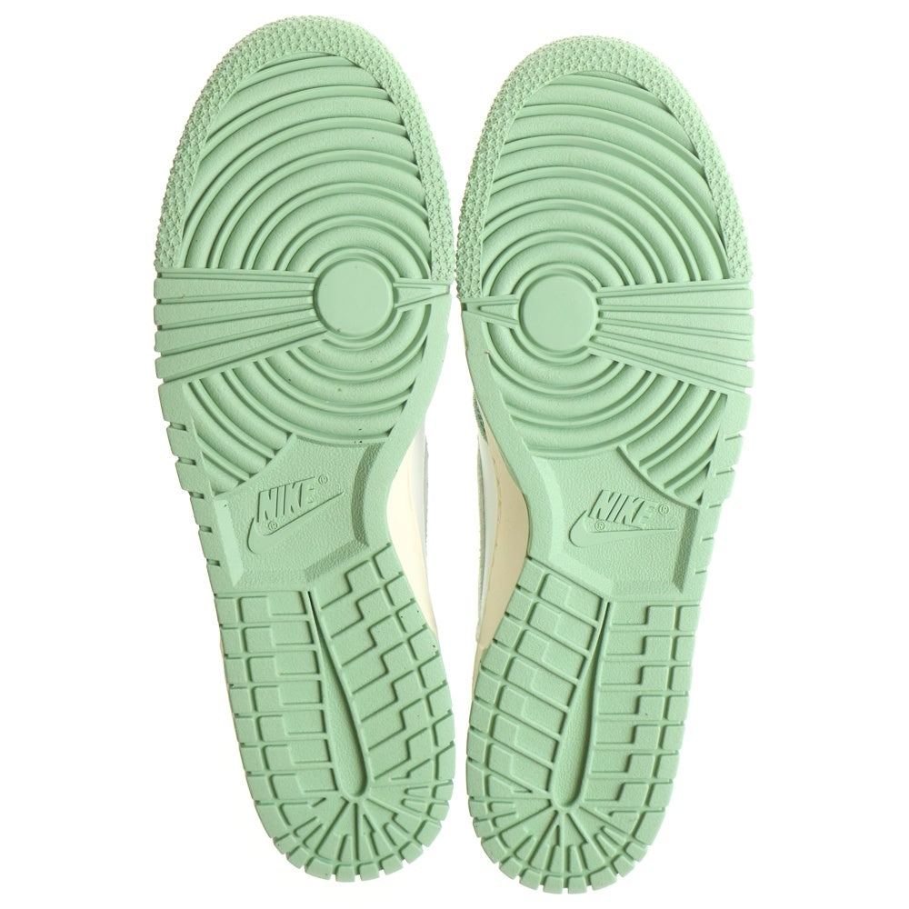 NIKE(ナイキ) WMNS DUNK HIGH 1985 Enamel Green DV1143-300 ウィメンズ ダンク ハイカットスニーカー エナメル グリーン/ホワイト US12/29.0cm レディース