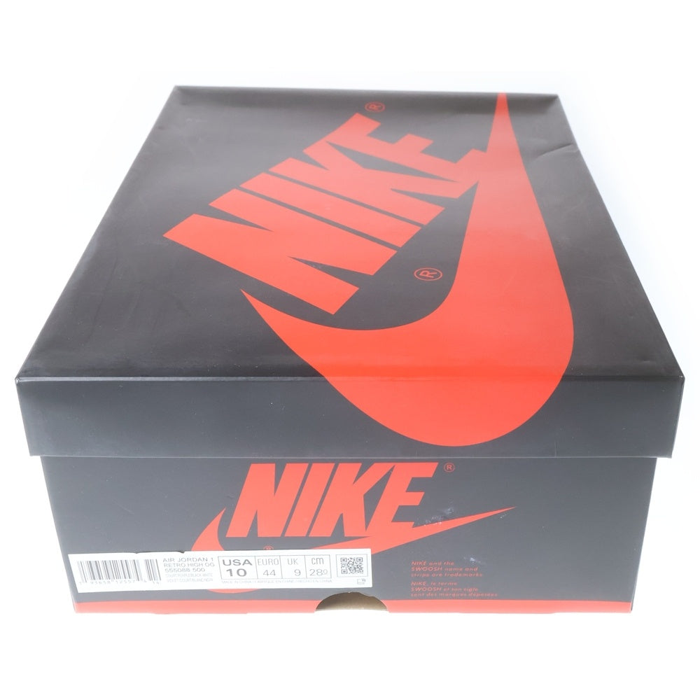 NIKE(ナイキ) AIR JORDAN 1 RETRO HIGH OG COURT PURPLE 555088-500 エアジョーダン1 レトロ ハイ コート パープル ハイカットスニーカー ホワイト/パープル US10/28.0cm