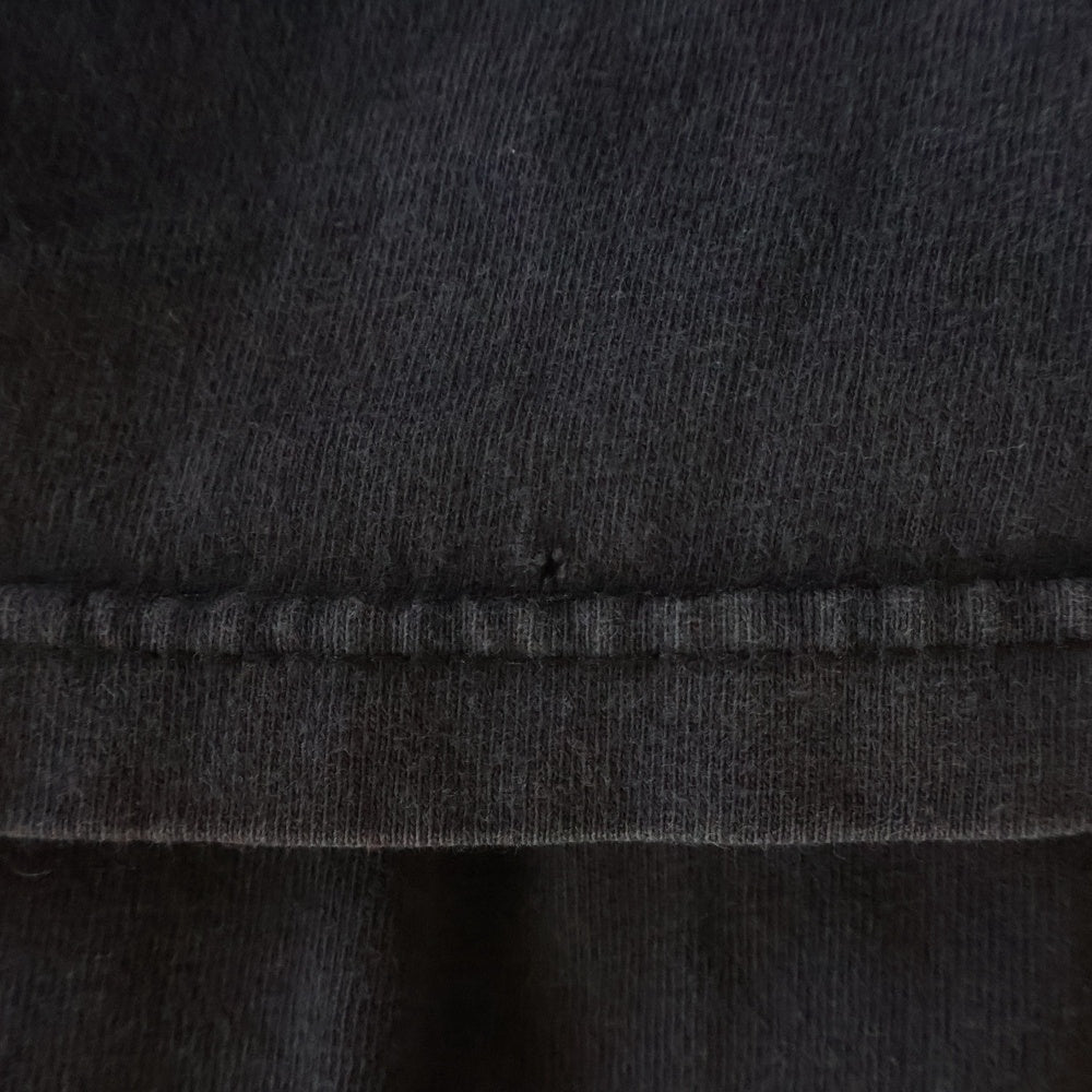 HARLEY DAVIDSON(ハーレーダビッドソン) VINTAGE 00s FIRE FLAME L/S ブルー フレイム ロンT 長袖カットソー ブラック