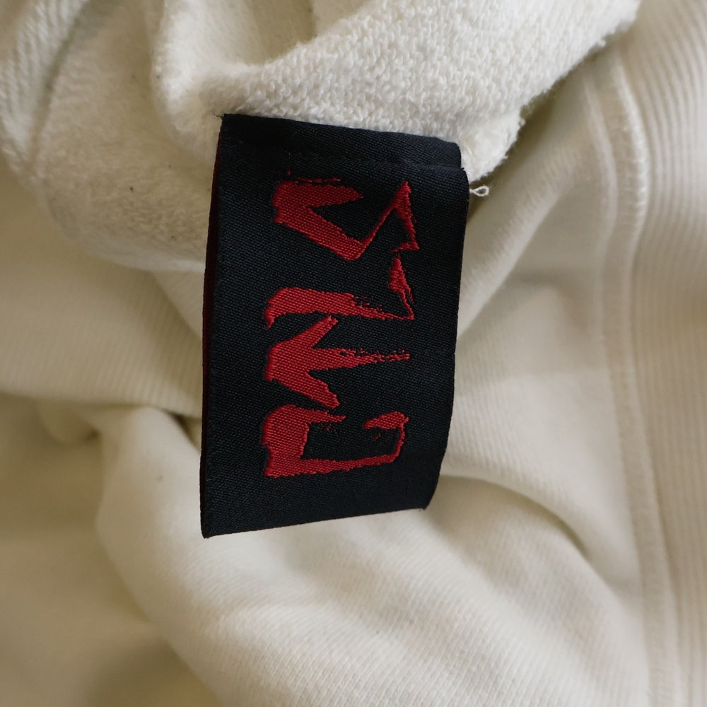cvtvlist(カタリスト) 21AW ロゴ刺繍 バックプリントパーカー フーディー ホワイト