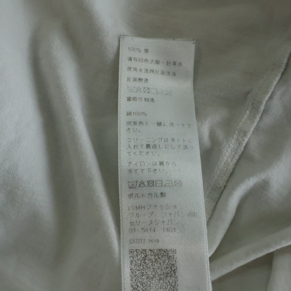 CELINE(セリーヌ) BLASON LOOSE フロントロゴプリント 半袖Tシャツカットソー ホワイト RX00F507Z CAS4 レディース