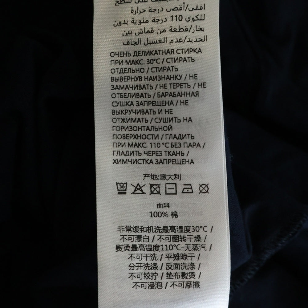 GUCCI(グッチ) 25SS フロントロゴプリント 半袖Tシャツカットソー ブラック 796395 XJG3P
