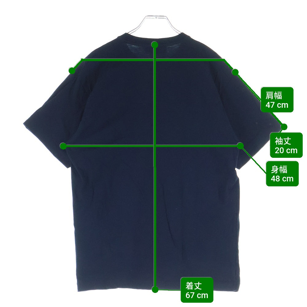 GUCCI(グッチ) 25SS フロントロゴプリント 半袖Tシャツカットソー ブラック 796395 XJG3P