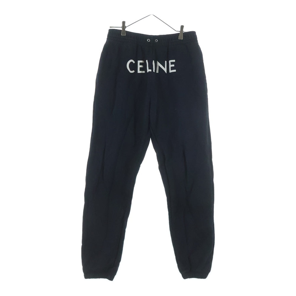 CELINE セリーヌ ロゴ スウェット ジョガーパンツ ブラック 56670Q CELINE(セリーヌ) ロゴ スウェット ジョガーパンツ ブラック 56670Q