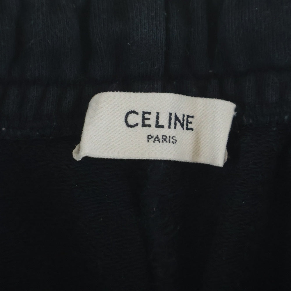 CELINE(セリーヌ) ロゴ スウェット ジョガーパンツ ブラック 56670Q