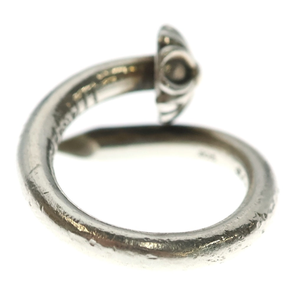 CHROME HEARTS(クロムハーツ) NAIL CRSBALL ネイル クロスボール リング シルバー BCA349