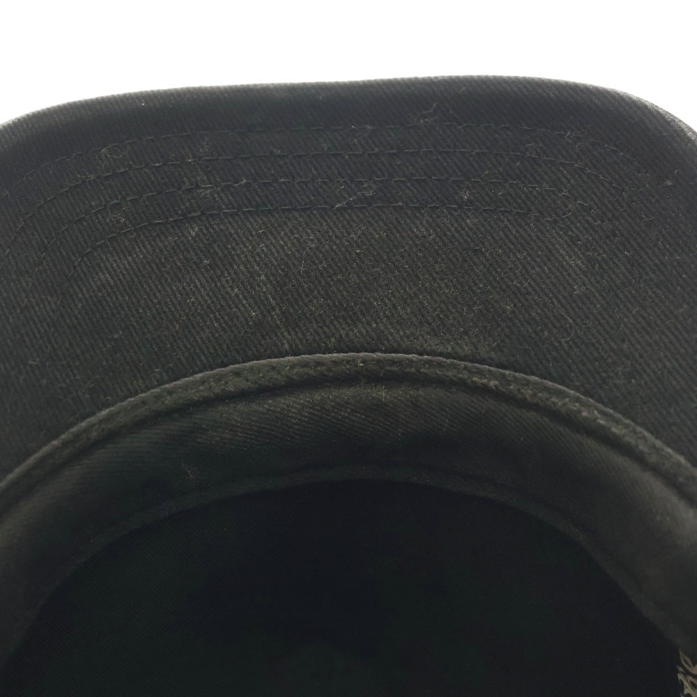 CHROME HEARTS(クロムハーツ) TRUCKER CAP デニムトラッカー ヴァインダガー刺繍 キャップ 帽子 ブラック