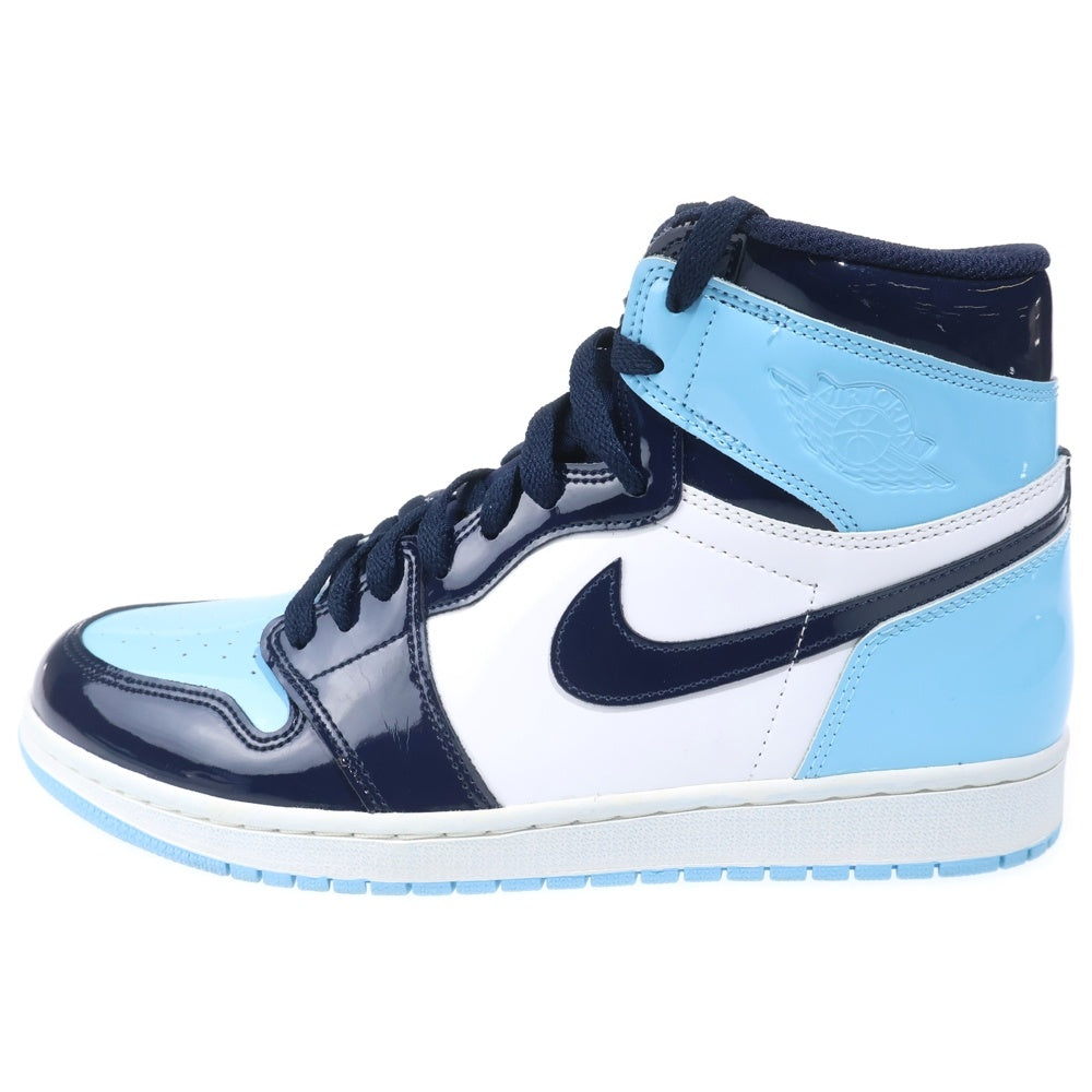 NIKE(ナイキ) WMNS AIR JORDAN 1 HIGH OG BLUE CHILL CD0461-401 エアジョーダン1ハイオージーブルーチルスニーカー ブルー/ブラック/ホワイト US10.5/27.5cm レディース