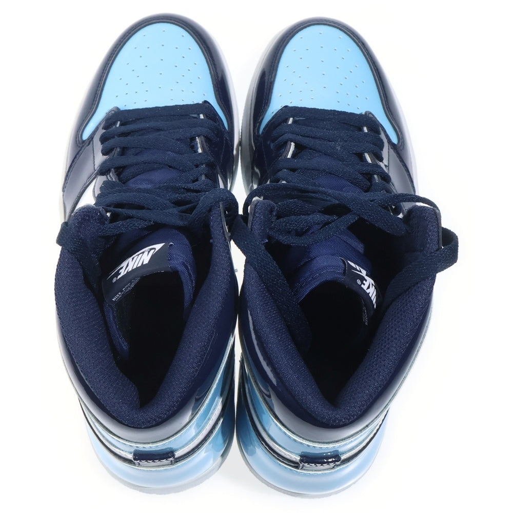 NIKE(ナイキ) WMNS AIR JORDAN 1 HIGH OG BLUE CHILL CD0461-401 エアジョーダン1ハイオージーブルーチルスニーカー ブルー/ブラック/ホワイト US10.5/27.5cm レディース