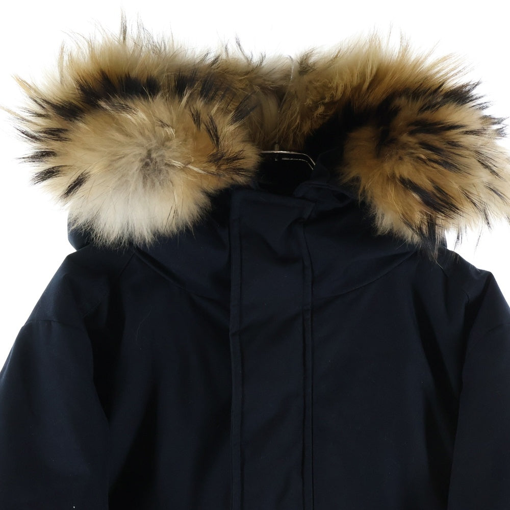 PYRENEX(ピレネックス) ANNECY FUR アヌシー ファー付きジップアップジャケット CFJPN1700046 ブラック
