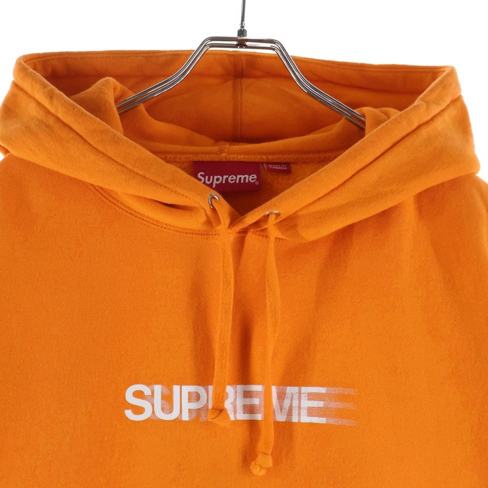 SUPREME(シュプリーム) 23SS Motion Logo Hooded Sweatshirt モーションロゴ フーデッドスウェットシャツ パーカー オレンジ
